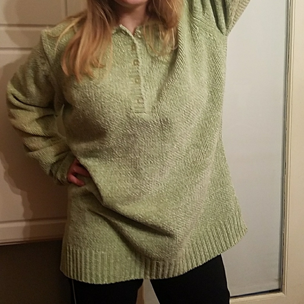 Green Sweater